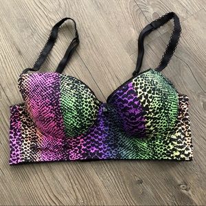 Blackheart Push-Up Bandeau/Bra 34B